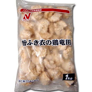 からあげ 唐揚げ 粉ふき衣の鶏竜田揚げ 1kg から揚げ タツタ 冷凍食品 龍田 唐揚げ からあげ ニチレイ 食品 業務用 祝 肉 弁当 便利 美味の通販はau Pay マーケット こんにゃく屋生田目屋