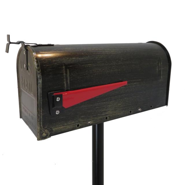 アメリカンusスタンド郵便ポスト郵便受けおしゃれ可愛い北欧メールボックス大型デザイン アンティークカラーポストpm087の通販はau Pay マーケット ポスト工房