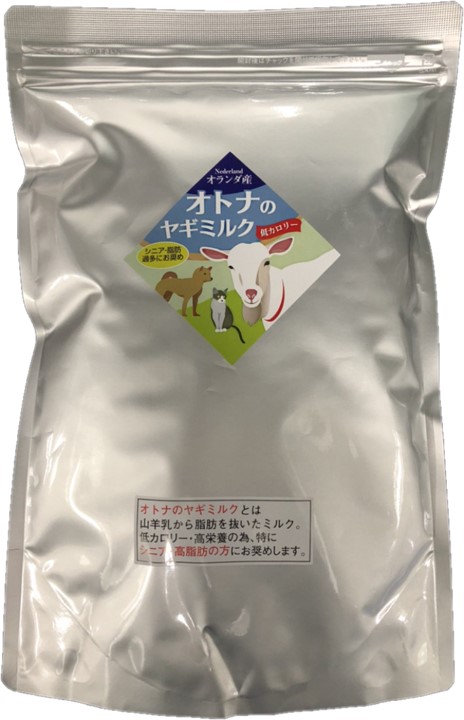 【送料無料】オトナのヤギミルク(脱脂粉乳)　１，２ｋｇ(シニア・肥満向け)の通販は
