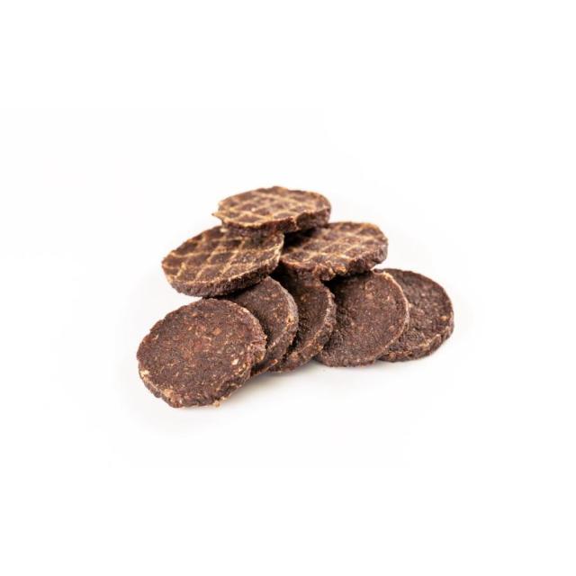 【みちのくファーム】蝦夷鹿チップ　500ｇ×2の通販は