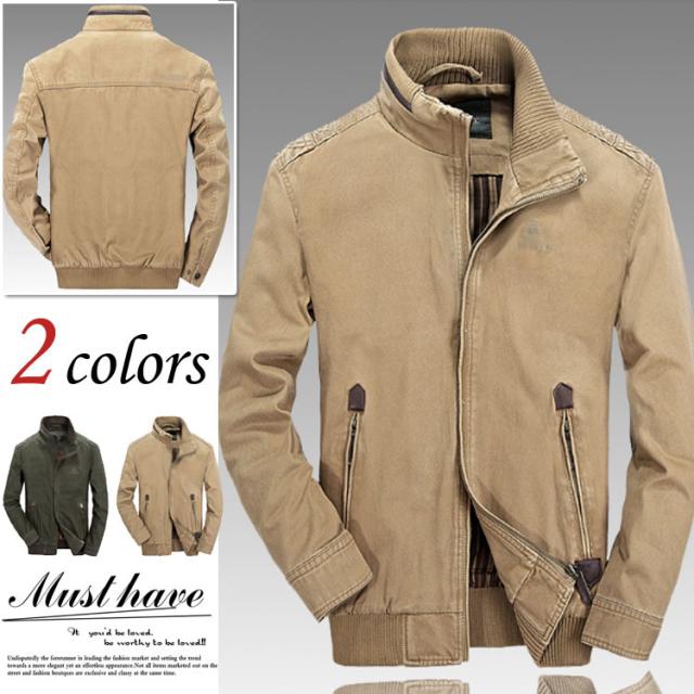 ジャケット メンズ ミリタリー マウンテン 厚手 綿 山登り 防寒着 秋冬用 防風 お兄系 紳士服 コットン アウトドア の通販はau Pay マーケット Santoreido