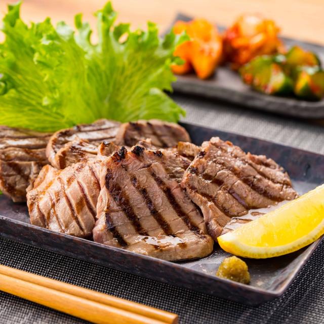 【送料無料】牛タンカルビ 3mmスライス 5kg入り　100g×50p harakara5mm800gtop.jpg