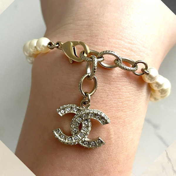 プレゼントにも【CHANEL】シャネル 華やかブレスレット 華やかなデザイン♪】シャネル ブレスレッド