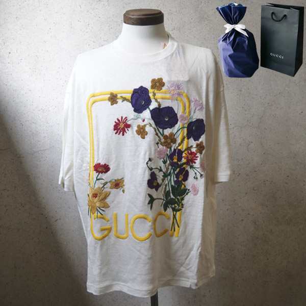 【新品■正規品■送料無料■ギフト包装無料】GUCCI グッチGUCCI Lovelight リネン Tシャツ ロゴ半袖 706918XJERQ9133　メンズ 男性 ギフ