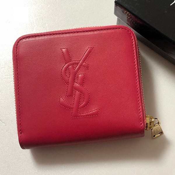 新品 正規品 送料無料 ギフト包装無料 Saint Laurent サンローラン 便利でかわいいミニ財布 Ysl 折りたたみ財布 普段使いからの通販はau Pay マーケット ワールドクローゼット