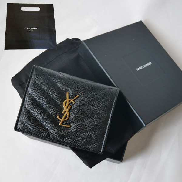 【新品■正規品■送料無料■ギフト包装無料】サンローラン Saint Laurent モノグラム ウォレット 財布 668290BOWA11000 レディース 女性 ギフト プレゼント 誕生日 お祝いの通販は