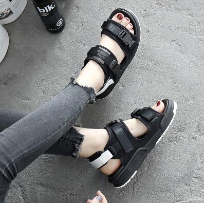 夏 ビーチサンダル レディース スポーツ サンダル 靴 ミュール 厚底 フラットサンダル さんだる スポサン 夏サンダル シューズ 夏新作の通販はau Pay マーケット ｄ T