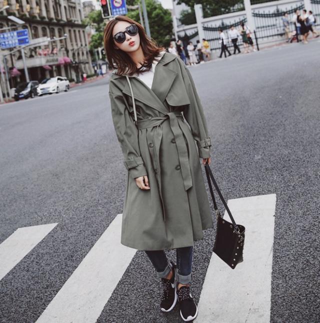 トレンチコート レディース ジャケット ロングジャケット ミディアム ロングコート フード付 スプリングコート カジュアルコート の通販はau Pay マーケット プリマーク