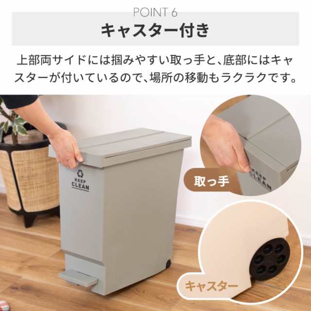 ゴミ箱 おしゃれ ふた付き バタフライペダルペール 32L ごみ箱 分別 ...