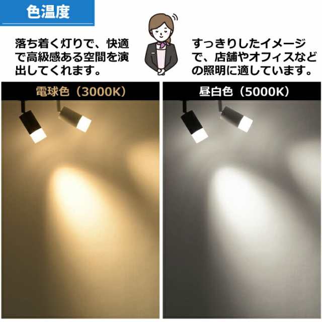 シーリングライト おしゃれ LED スポットライト 10W 75W相当 昼白色