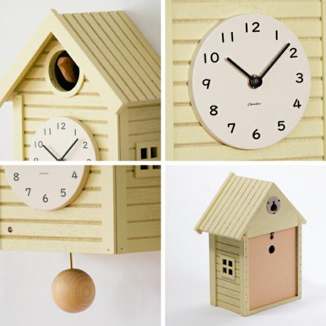 電波カッコー時計 木製 振り子時計 静音 おしゃれ Cuckoo CLOCK 木製鳩時計 日本製 2WAY 壁掛け時計 置き時計 時報機能付き 音が鳴る アナログクロック 北欧風 ナチュラル 木のぬくもり 寝室 リビング インテリア かわいい  新生活 引越し プレゼント ギフト_12