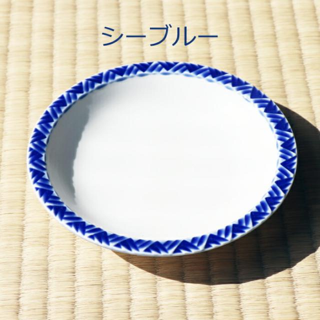 【波佐見焼】 食器セット おしゃれ 一真窯 ジモンリング 15cm 丸皿 6枚（6種類） セット プレートセット セラミックプレート 食器 日本製 お皿 パスタ皿 サラダ 陶磁器 収納 シンプル キッチン 北欧 雑貨 デザイン かわいい 一人暮らし プレゼント 結婚祝い ギフト 新生活_4