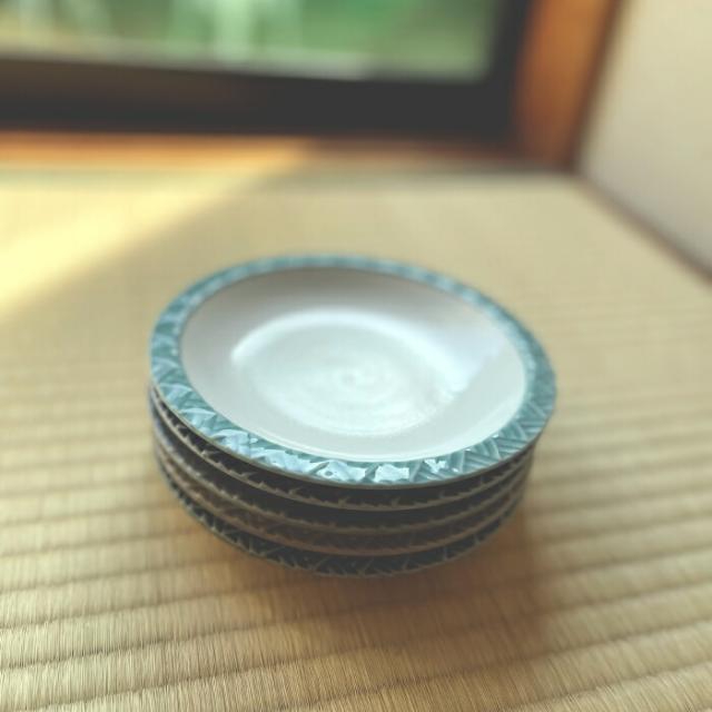 【波佐見焼】 食器セット おしゃれ 一真窯 ジモンリング 15cm 丸皿 6枚（6種類） セット プレートセット セラミックプレート 食器 日本製 お皿 パスタ皿 サラダ 陶磁器 収納 シンプル キッチン 北欧 雑貨 デザイン かわいい 一人暮らし プレゼント 結婚祝い ギフト 新生活_13
