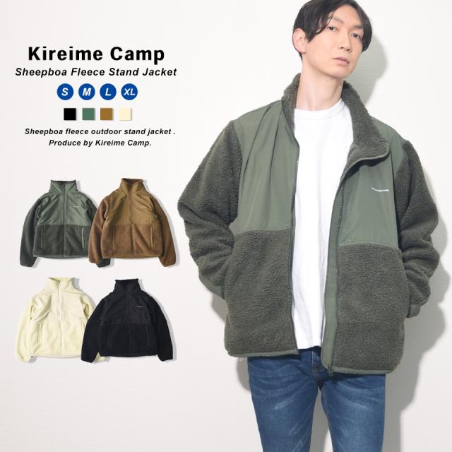 Kireime Camp ボアジャケット メンズ ボアブルゾン アウトドア ジャケット 肉厚 厚手 ボア ブルゾン アウター 冬 もこもこ 温かいの通販は 6,877円