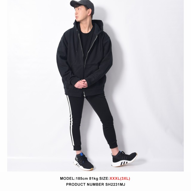 【STUSSY】厚手ジップパーカー　M