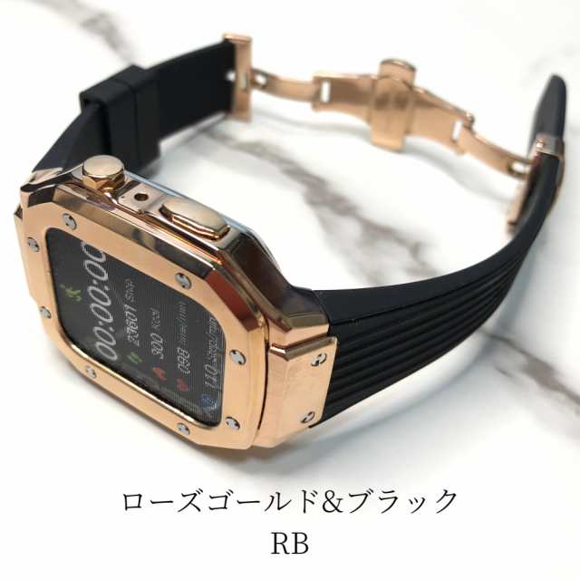 rb☆アップルウォッチバンド ラバーベルト カバー Apple Watch