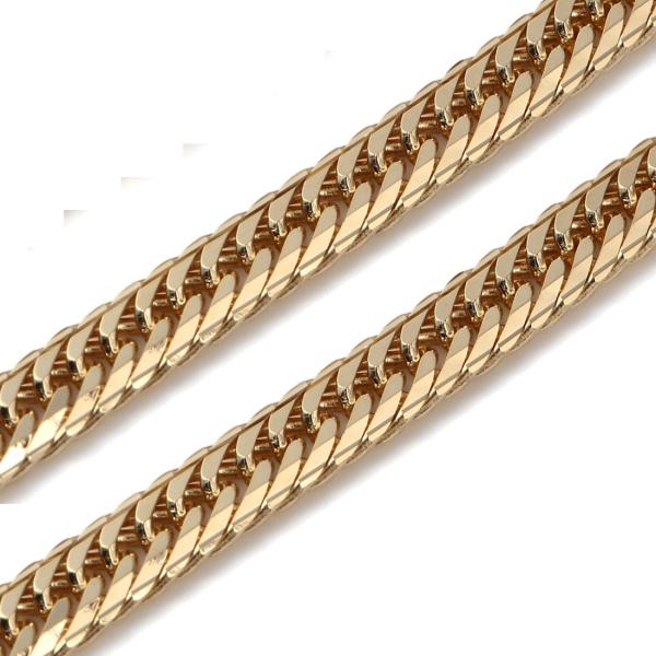 18金 喜平ブレスレット Mカット トリプル 10g 17cm メンズ レディース