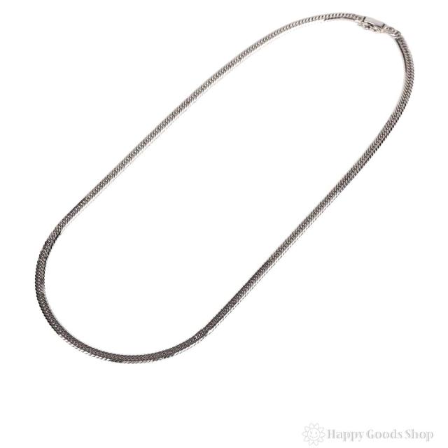 プラチナ 喜平 ネックレス 8面トリプル 30g - 50cm 中留