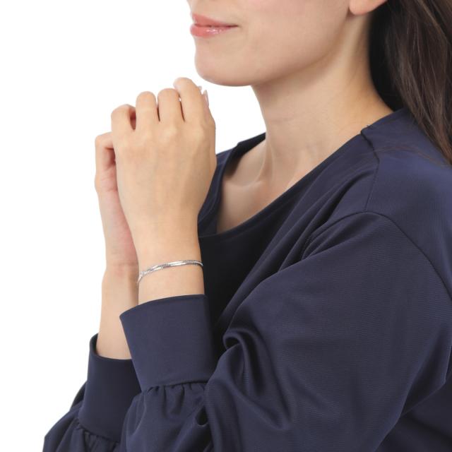 K18喜平ブレスレット 16面トリプルカット 約17cm K18 Mカット トリプル