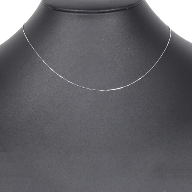 プラチナ ネックレス ベネチアン チェーン 40cm 幅0.5mm Pt850 アクセサリー_2