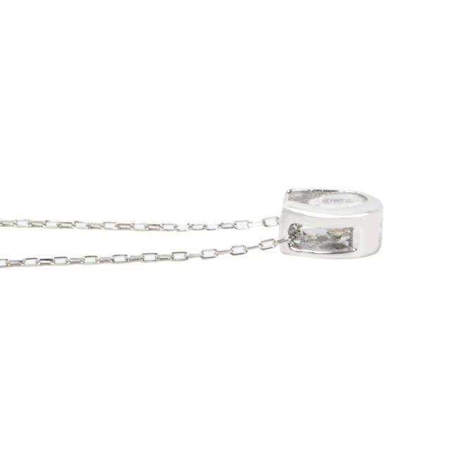 ネックレス レディース 18金 ブルームーン 一粒 0.2ct 馬蹄 クローバー 幸運を運ぶ デザイン ホースシュー k18 18k 人気 プレゼント 誕生日 女性 彼女 妻 おしゃれ きれい かわいい かっこいい ゴールド アクセサリー 首飾り ペンダント チェーン ギフト 贈り物 送料無料_3