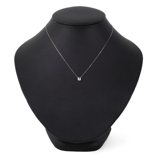 ネックレス レディース 18金 ブルームーン 一粒 0.2ct 馬蹄 クローバー 幸運を運ぶ デザイン ホースシュー k18 18k 人気 プレゼント 誕生日 女性 彼女 妻 おしゃれ きれい かわいい かっこいい ゴールド アクセサリー 首飾り ペンダント チェーン ギフト 贈り物 送料無料_4