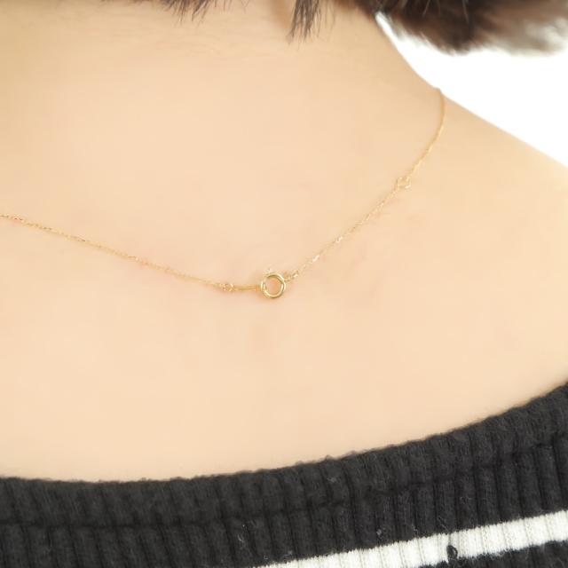 ネックレス レディース 18金 ルビー 0.2ct 一粒 馬蹄 クローバー デザイン ホースシュー k18 18k 人気 プレゼント 誕生日 女性 彼女 妻 おしゃれ きれい かわいい かっこいい ゴールド アクセサリー 首飾り ペンダント チェーン ギフト 贈り物 送料無料_9