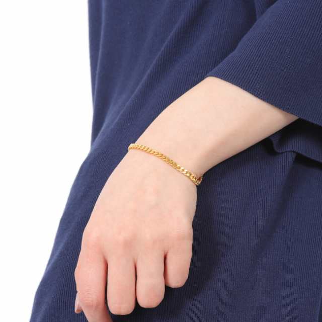 純金 喜平 ブレスレット 2面 10g 18cm 造幣局検定マーク刻印入