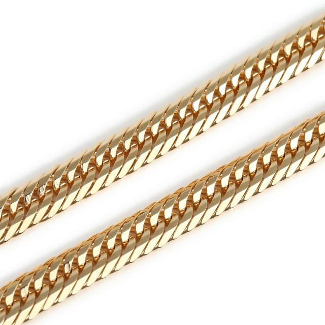 ブレスレット 喜平 18金 12面 トリプル 10g 18cm 中留 ゴールド メンズ