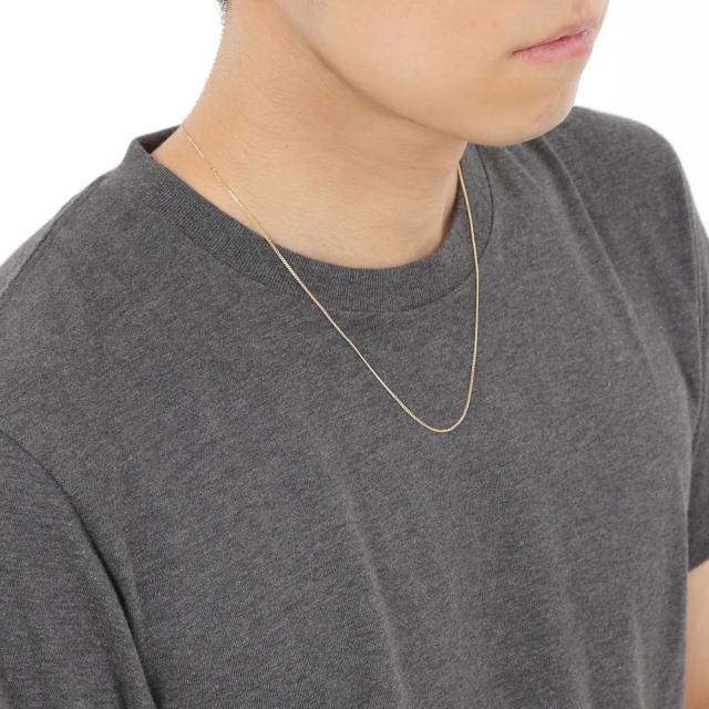 ネックレス 喜平 k18 18金 チェーン 50cm 2面 細い 幅1.2mm 18k キヘイ kihei 人気 プレゼント 誕生日 おしゃれ かわいい かっこいい ゴールド アクセサリー 首飾り シンプル ギフト 贈り物 送料無料 新品_11