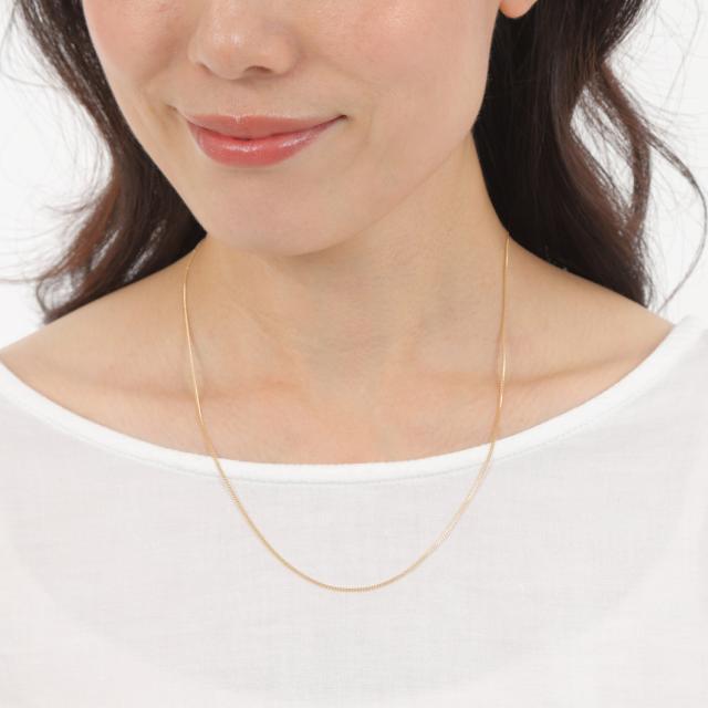 2面18kネックレス　18kピアス　セット売り VALUABLE