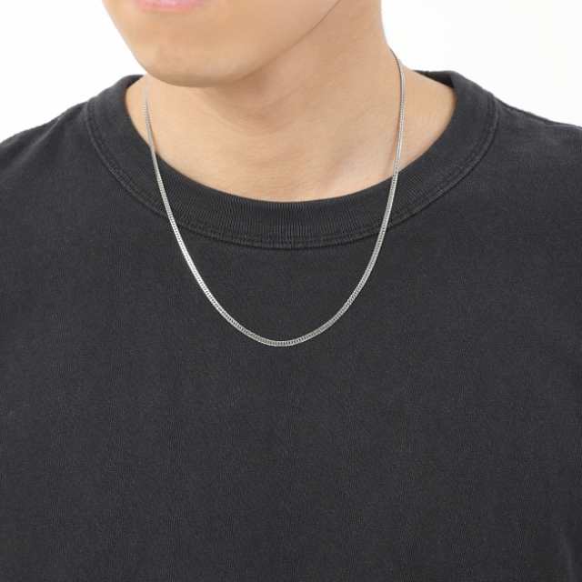 17/Pt900 プラチナ 6面ダブル 造幣局刻印 喜平ネックレス 約25.5g