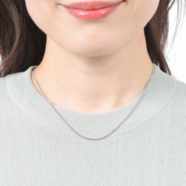 プラチナ 喜平 ネックレス 2面 5.5g 40cm チェーン 造幣局検定