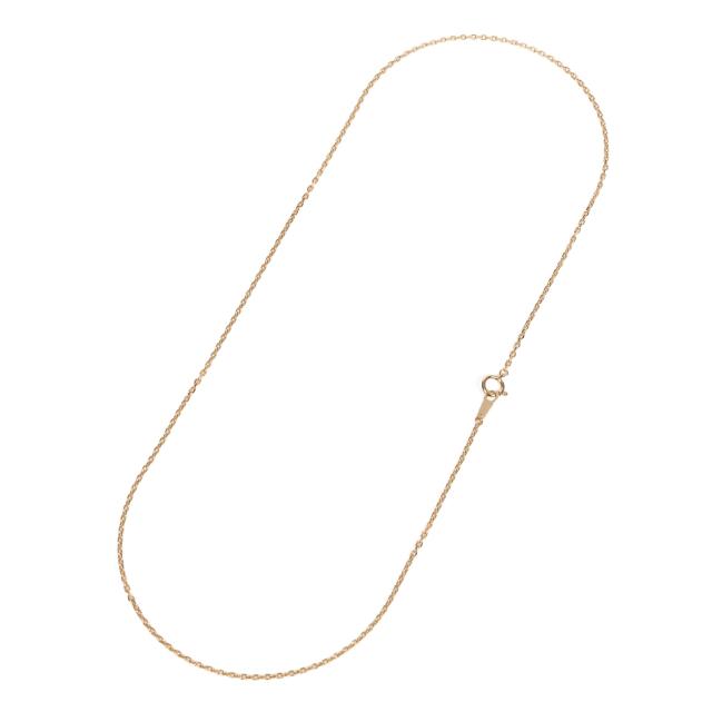 18金 ネックレス あずきチェーン 45cm 幅1.5mm k18 18k アクセサリー 小豆 アズキ ネックレスチェーン ジュエリー ゴールド_5