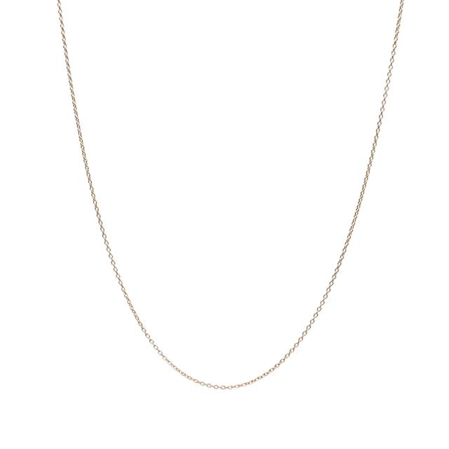 18金 ネックレス 丸あずき 40cm 幅1.0mm k18 18k アクセサリー 小豆 アズキ ネックレスチェーン ジュエリー ゴールド_4
