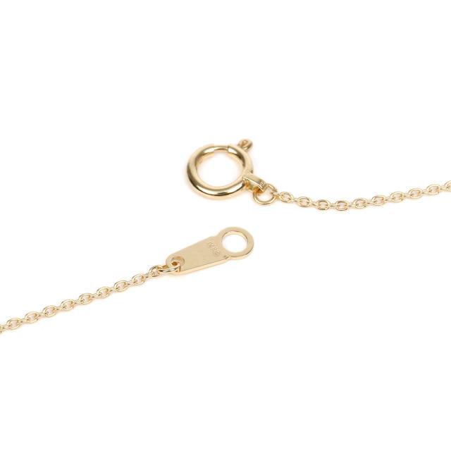 18金 ネックレス 丸あずき 40cm 幅1.0mm k18 18k アクセサリー 小豆 アズキ ネックレスチェーン ジュエリー ゴールド_7