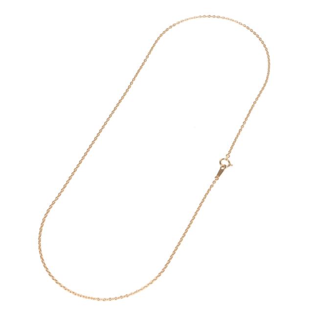 18金 ネックレス 丸あずき 45cm 幅1.5mm k18 18k アクセサリー 小豆 アズキ ネックレスチェーン ジュエリー ゴールド_4