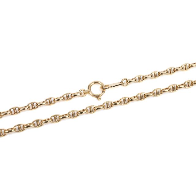18金 ネックレス アンカーチェーン 45cm 幅2.6mm 中空 k18 18k ゴールド レディース メンズ アクセサリー ジュエリー マリーナチェーン_6