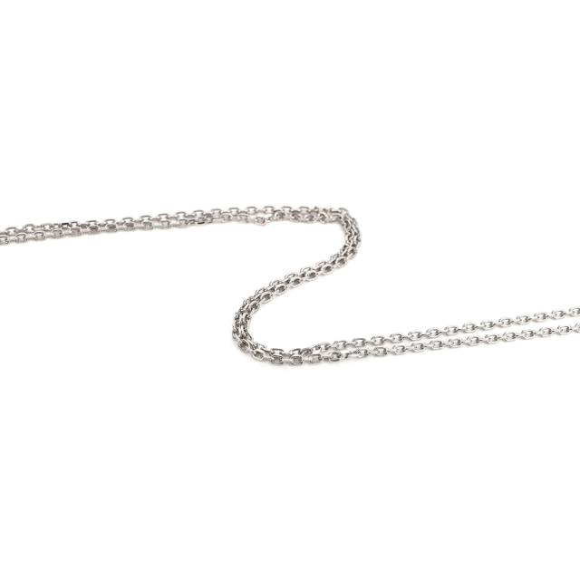 プラチナ ネックレス あずきチェーン 45cm 幅1.0mm スライドアジャスター Pt850 アクセサリー 小豆 アズキ ネックレスチェーン ジュエリー_4