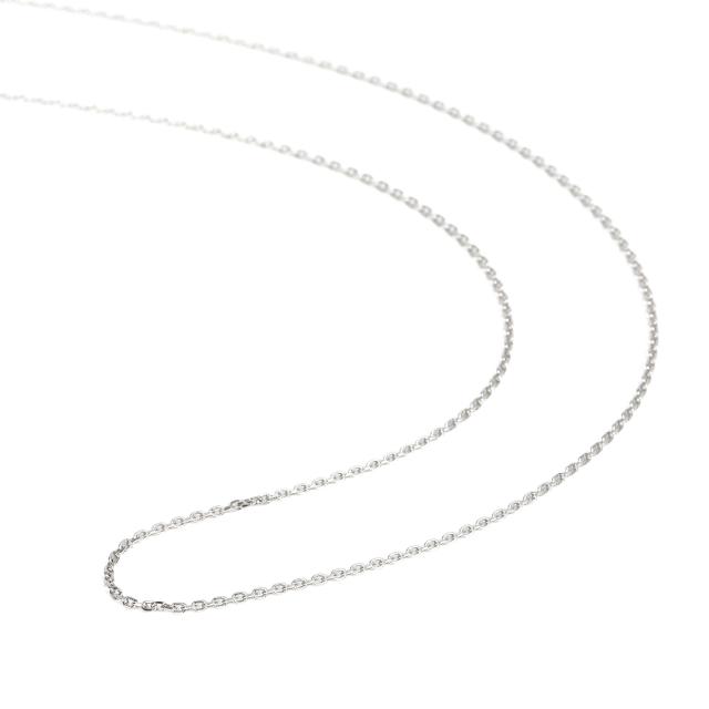 プラチナ ネックレス あずきチェーン 45cm 幅1.0mm スライドアジャスター Pt850 アクセサリー 小豆 アズキ ネックレスチェーン ジュエリー_5