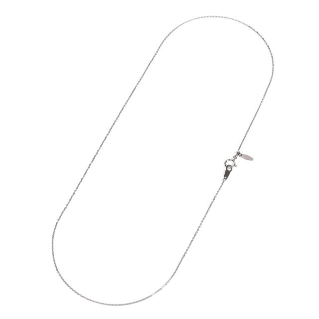 プラチナ ネックレス あずきチェーン 45cm 幅1.0mm スライドアジャスター Pt850 アクセサリー 小豆 アズキ ネックレスチェーン ジュエリー_6