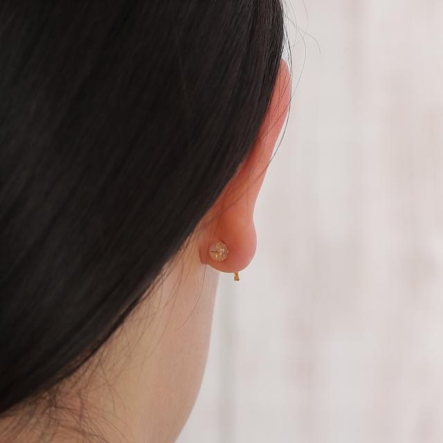 18金 ピアス 十字架 クロス ゴールド 両耳 レディース メンズ アクセサリー プレゼント ギフト_11