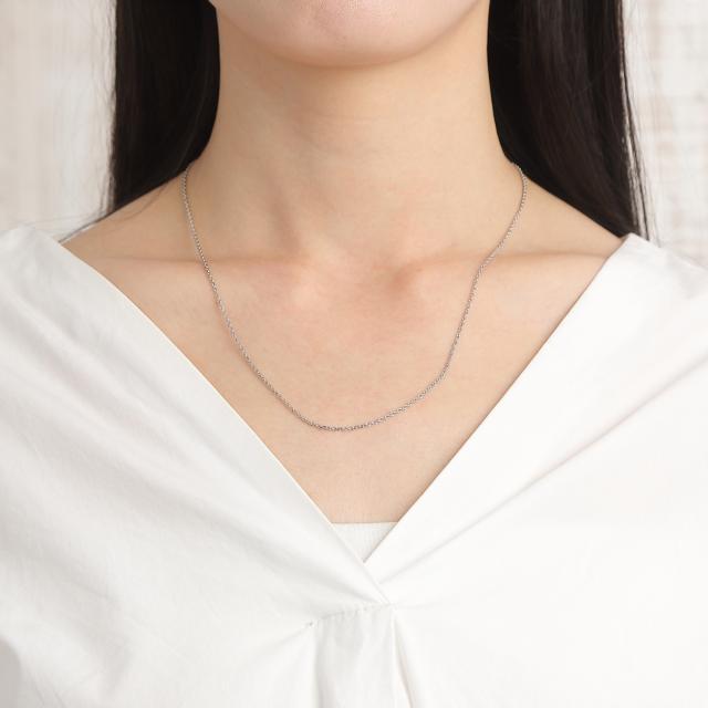 プラチナ ネックレス あずきチェーン 50cm 幅1.5mm Pt850 アクセサリー 小豆 アズキ ネックレスチェーン ジュエリー_12