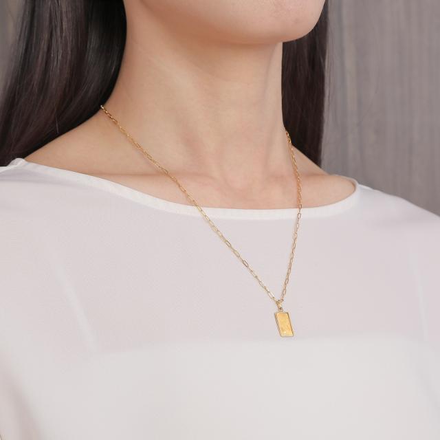 純金 K24 ブリタニア 1g ペンダントトップ シンプル枠 コイン インゴット ゴールド アクセサリー ヘッド チャーム ジュエリー ギフト プレゼント_8