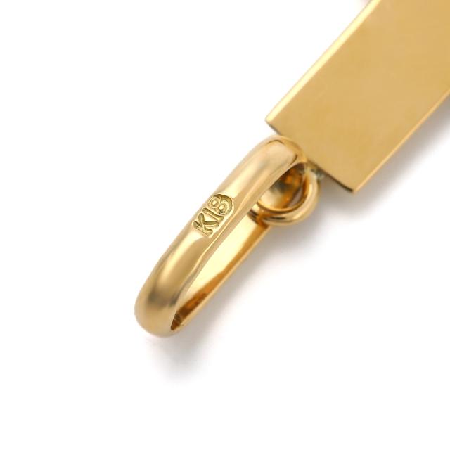 18金 クロス 十字架 ペンダントトップ 26.9mm - 19.7mm ゴールド メンズ レディース プレゼント ギフト アクセサリー ヘッド チャーム_3