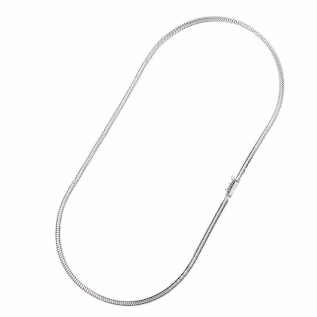 18金 喜平ネックレス 12面トリプル 10g 40cm ホワイトゴールド メンズ
