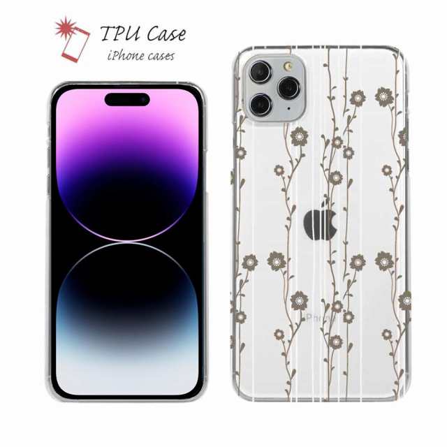 Iphone12 ソフトケース 花柄 クリアケース スマホケース Tpu Iphone12 Pro Max ケース Iphone12 Mini Iphone11 Pro Maxiphonexs Max Iphoの通販はau Pay マーケット アングラーズケース