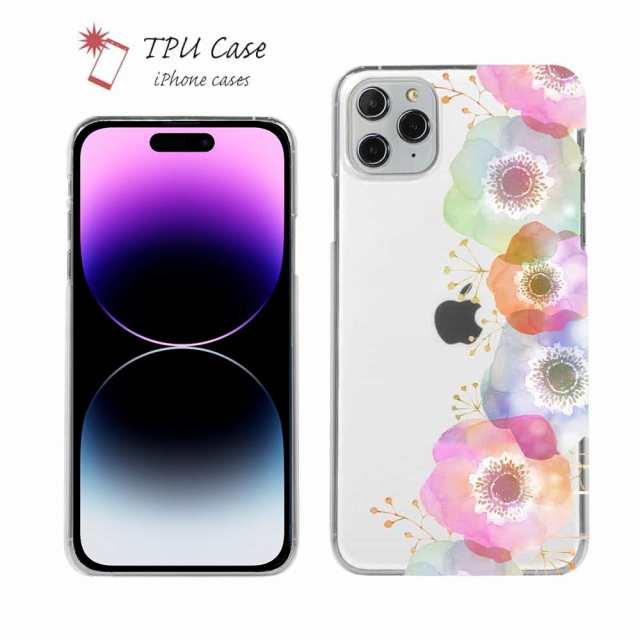 Iphone12 ソフトケース 花柄 クリアケース スマホケース Tpu Iphone12 Pro Max ケース Iphone12 Mini Iphone11 Pro Maxiphonexs Max Iphoの通販はau Pay マーケット アングラーズケース