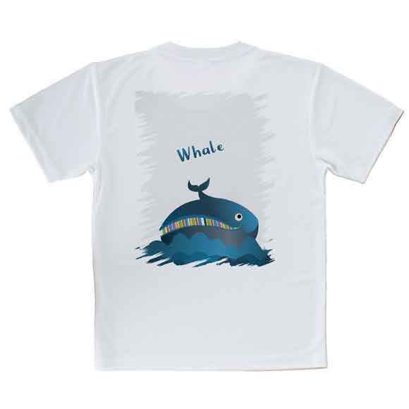 かわいい Tシャツ コミカルなクジラのイラスト 鯨 くじら 動物 T シャツ レディース 半袖 ロゴ 文字 春 夏 秋 インナー 安い 面白い 大きの通販はau Pay マーケット アングラーズケース