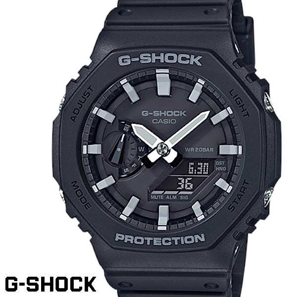 Casio G Shock ジーショック メンズ 腕時計 Ga 2100 1a ブラック 黒 カーボンコアガード構造の通販はau Pay マーケット Gross